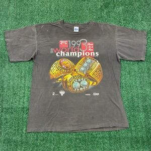 Vintage 1993 Salem Sportswear Chicago‎ Bulls World Champions T-shirt